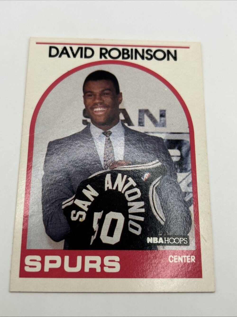 1989-90 NBA Hoops - David Robinson #138 (RC) San Antonio Spurs
